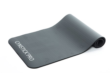 STRETCH MAT 140x60x1,0 MED HÅL/SVART