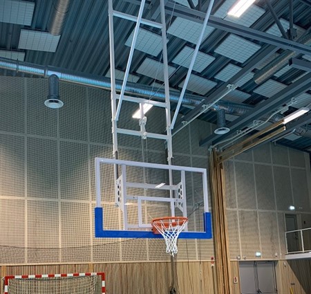 TAKHÄNGT BASKETMÅL MATCH GDK