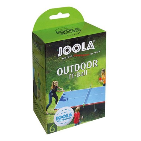 BORDTENNISBOLL OUTDOOR JOOLA 6-pack