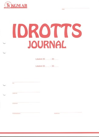 IDROTTSJOURNAL A5 1år