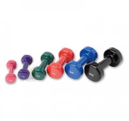 VINYLHANTELSATS 0,5-5kg